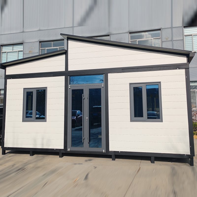 20ft expandable container house, real factory photo