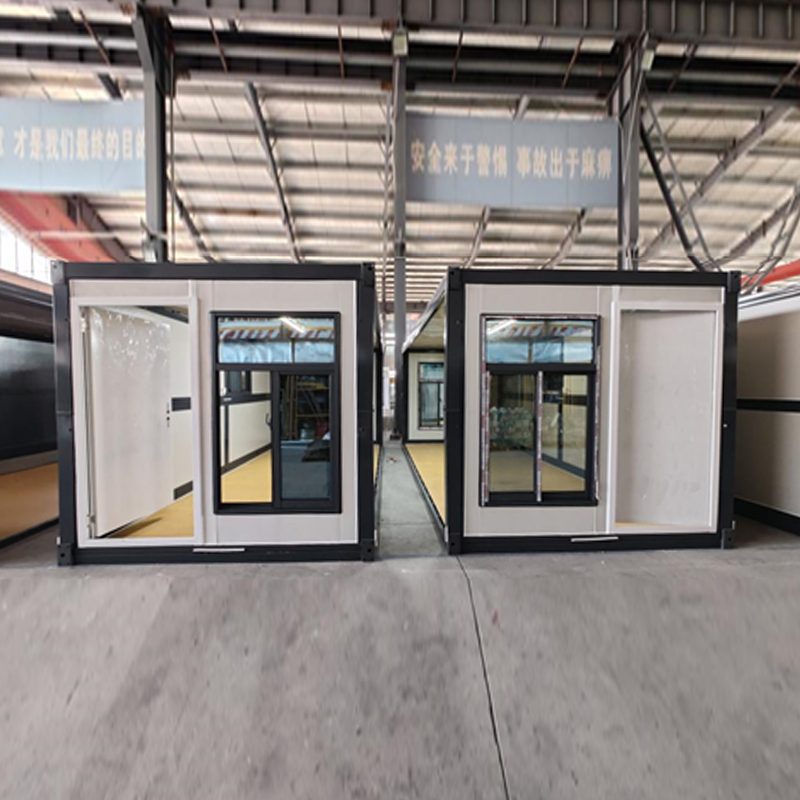 Connected multi-unit folding cabins