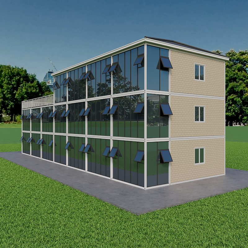 Folding packing box, white, workshop view