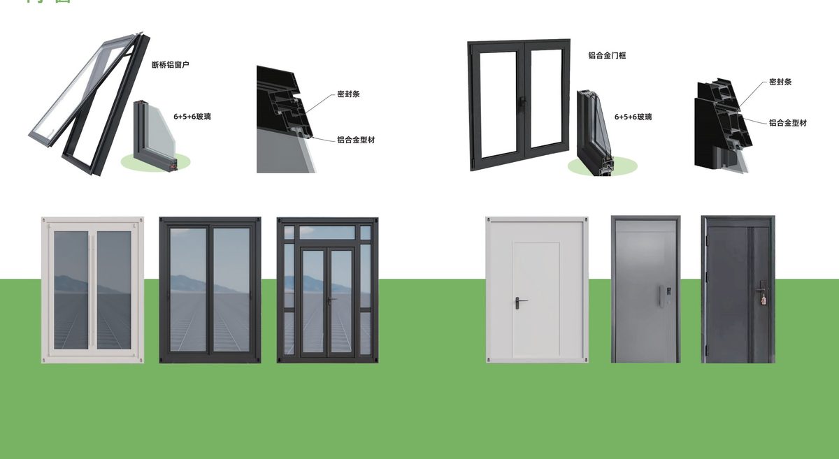 Door and window options